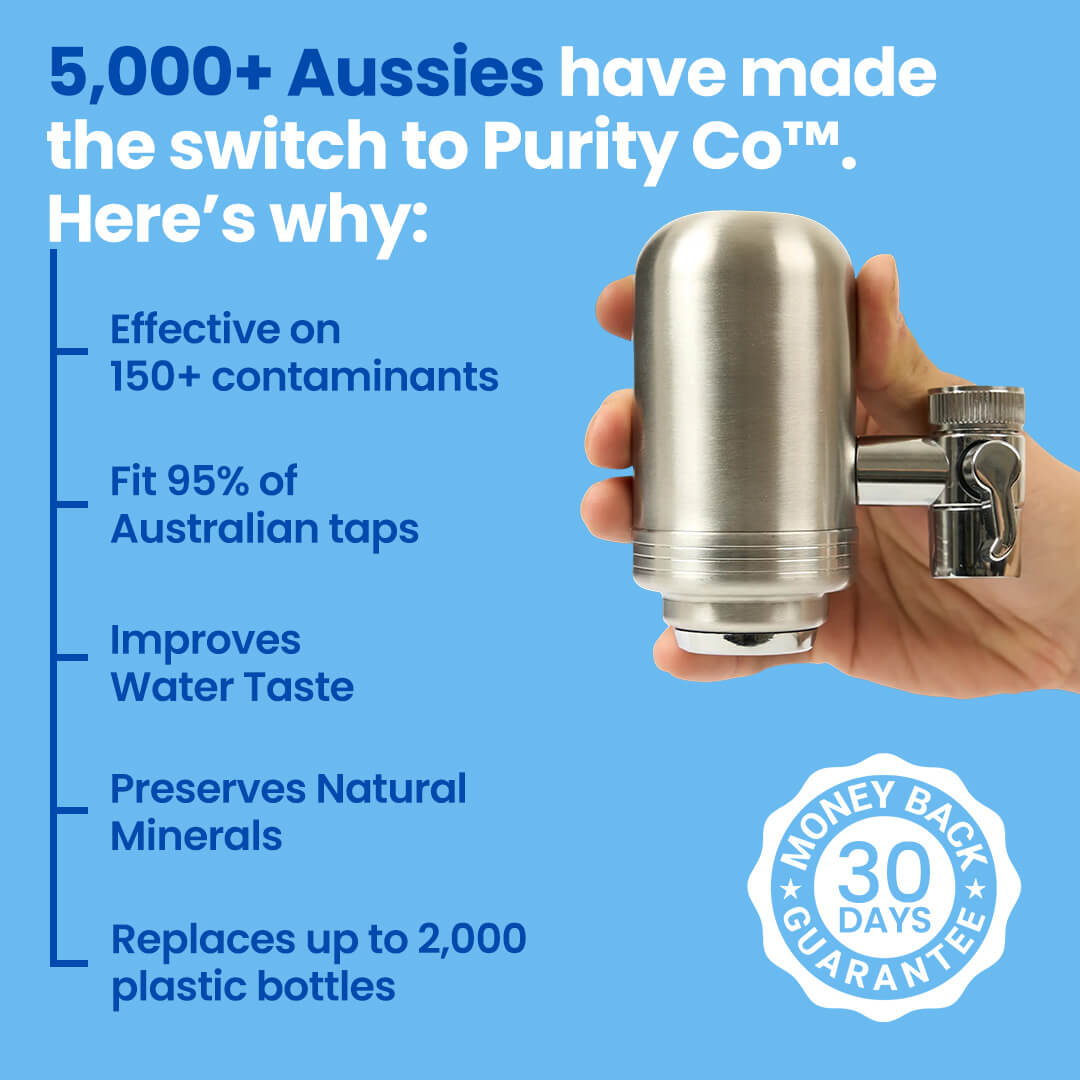 Purity Co™ Stainless Steel Tap Filter