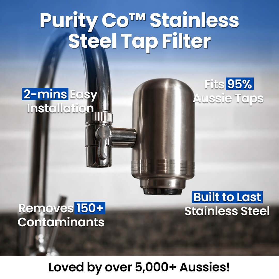 Purity Co™ Stainless Steel Tap Filter